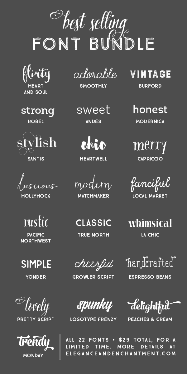 best fonts on word